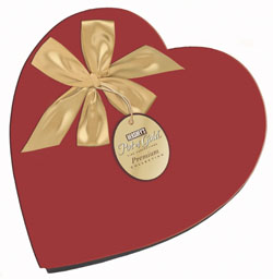 Hershey’s Pot of Gold Premium Collection Classic Velvet Heart Box